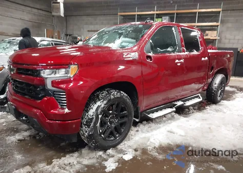 2024 Chevrolet Silverado 1500 4Wd Short Bed Rst from USA, damaged, VIN 3GCUDEED0RG246621